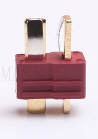 T-Connector (male) AMASS [AM-1015B-M], рельефный корпус)